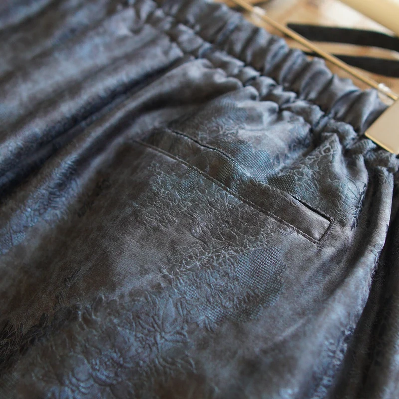 Damen Leichte und bequeme Palazzo-Hose Nord Taschen