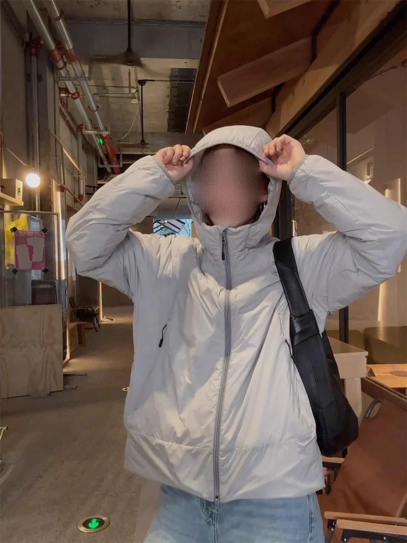Damen Leichte und bequeme Kapuzenjacke Nord Taschen