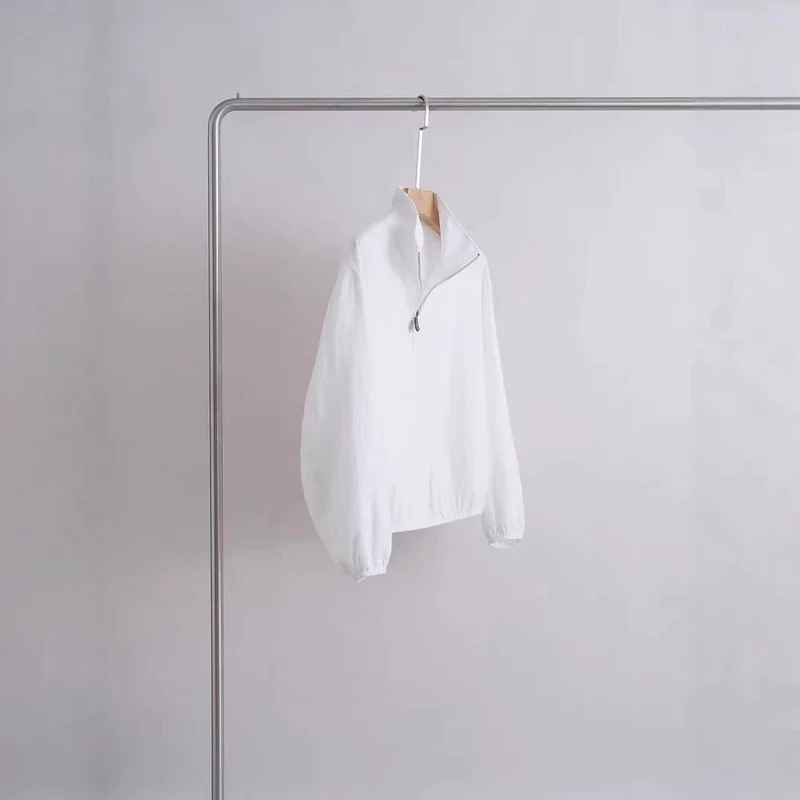 Damen Leichte Übergangsjacke mit Stehkragen Nord Taschen
