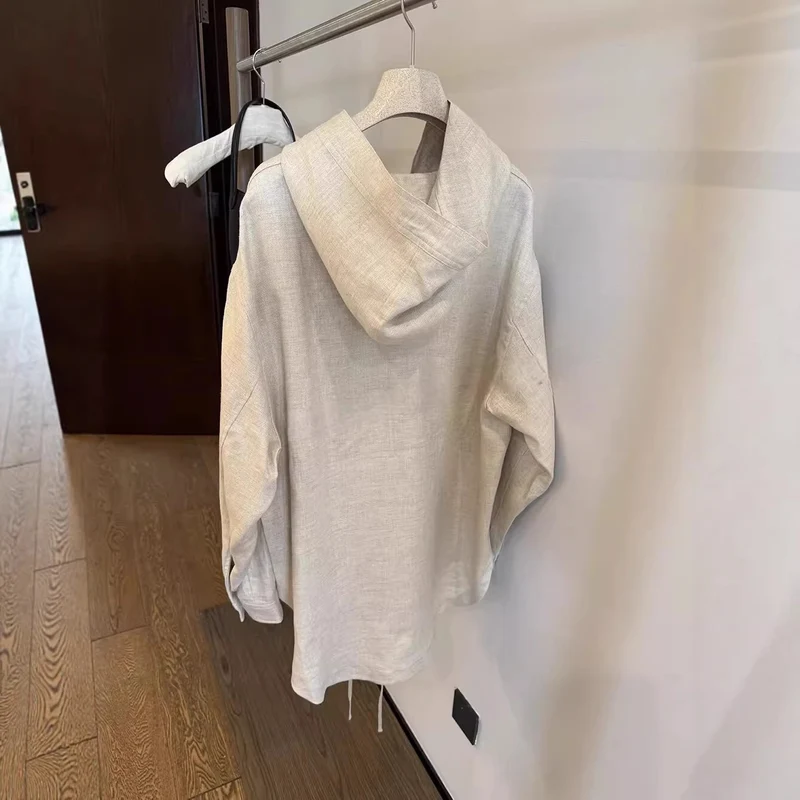 Damen Leichte Übergangsjacke mit Kapuze Nord Taschen