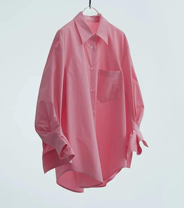 Damen Oversized Hemd mit lässigem Schnitt Nord Taschen
