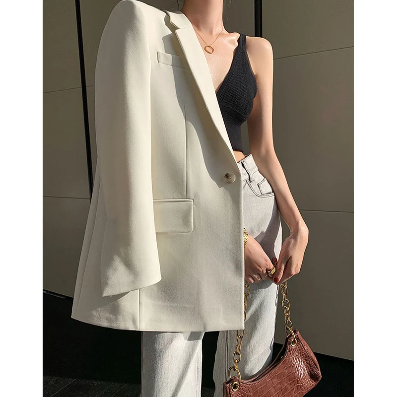Damen Oversized Blazer im minimalistischen Design Nord Taschen