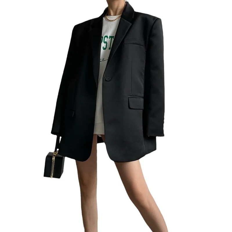 Damen Oversized Blazer Nord Taschen