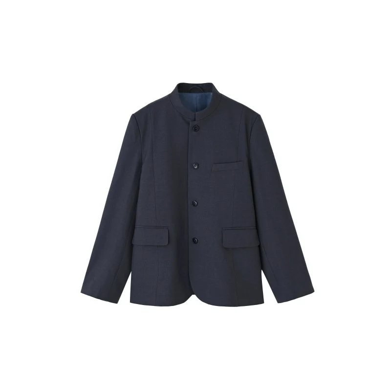Damen Modische Kurzjacke mit Stehkragen Nord Taschen