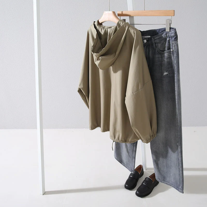 Damen Modische und lässige Übergangsjacke Nord Taschen