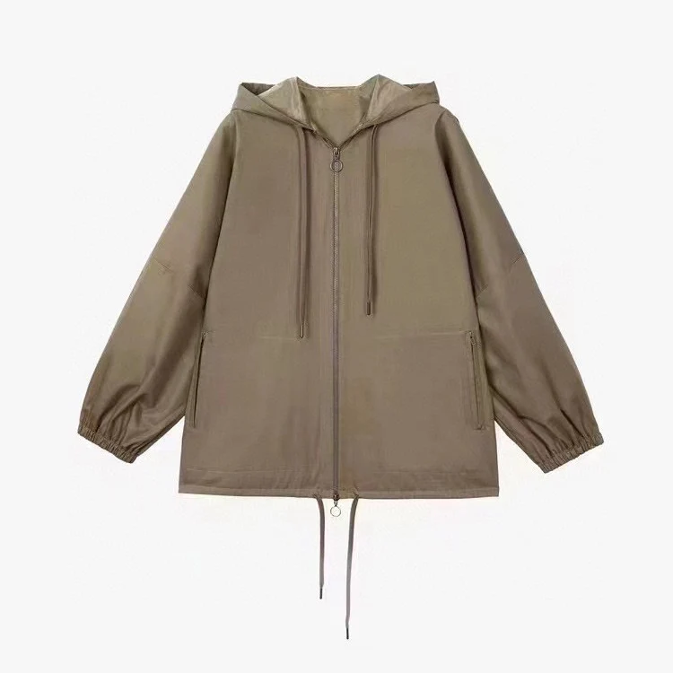 Damen Modische und lässige Übergangsjacke Nord Taschen