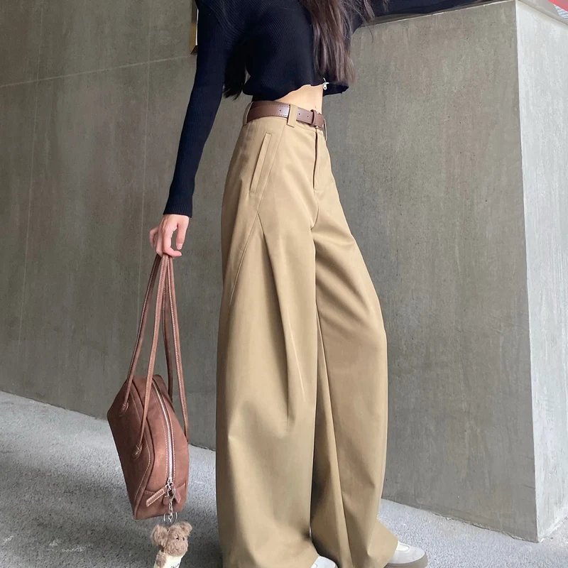 Damen Modische und lässige Hochtausende Hose Nord Taschen