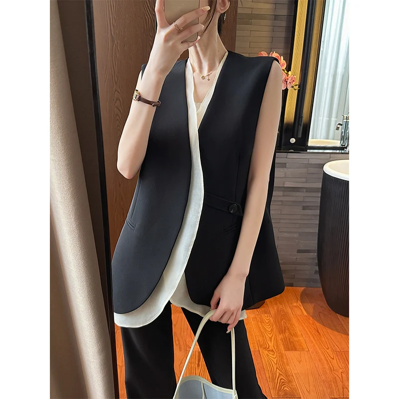 Damen Modische und elegante Weste Nord Taschen