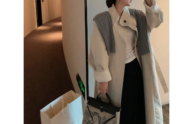 Damen Modische und elegante Übergangsjacke Nord Taschen