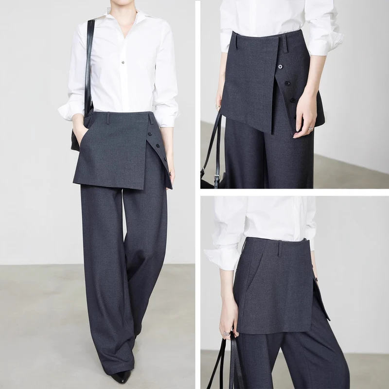 Damen Modische und elegante Haremshose Nord Taschen