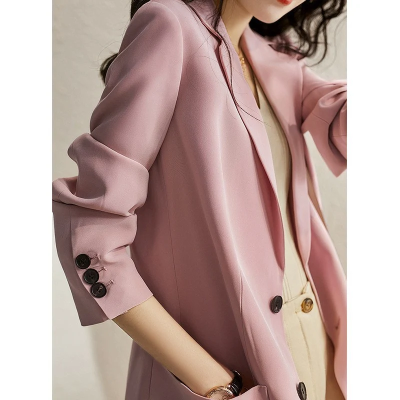 Damen Modische und elegante Blazerjacke Nord Taschen