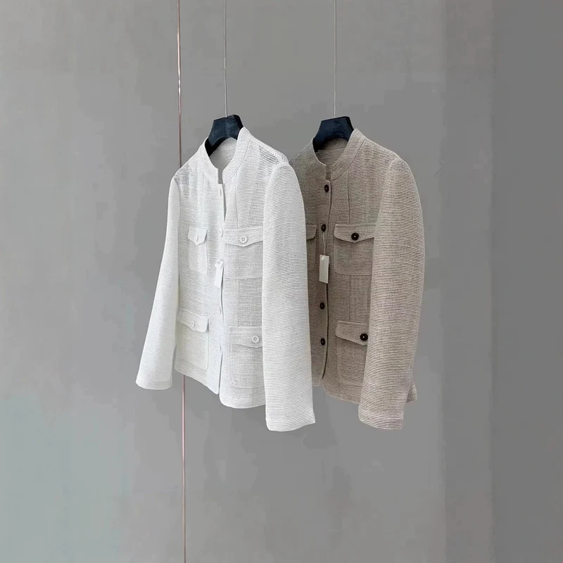Damen Modische Jacke mit praktischen Taschen Nord Taschen