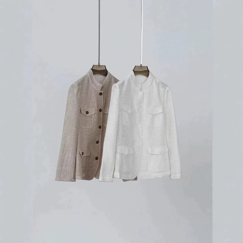 Damen Modische Jacke mit praktischen Taschen Nord Taschen