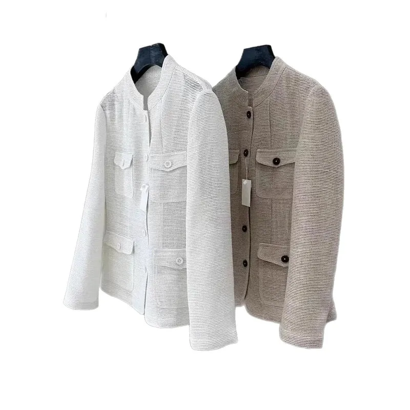 Damen Modische Jacke mit praktischen Taschen Nord Taschen