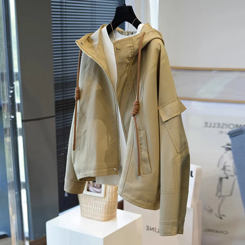 Damen Modische Jacke Nord Taschen