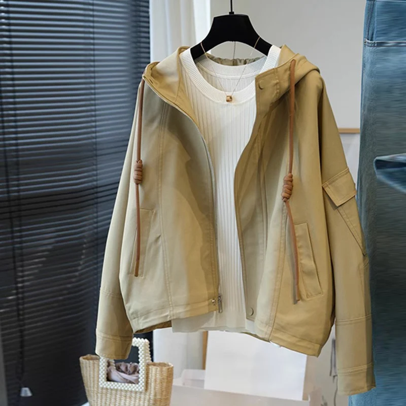 Damen Modische Jacke Nord Taschen
