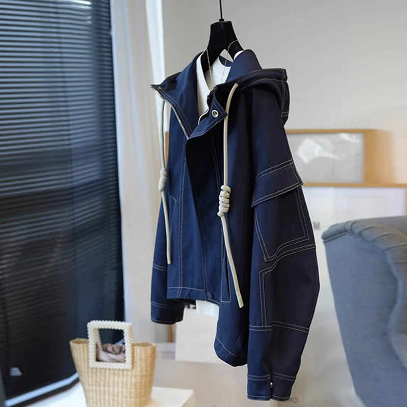 Damen Modische Jacke Nord Taschen