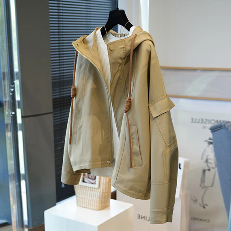Damen Modische Jacke Nord Taschen