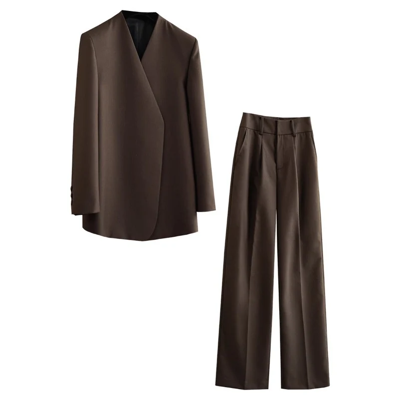 Damen Modisches und elegantes Blazer-Set Nord Taschen