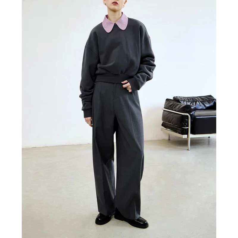 Damen Modische High-Waist Palazzo-Hose Nord Taschen
