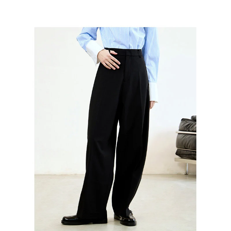 Damen Modische High-Waist Palazzo-Hose Nord Taschen
