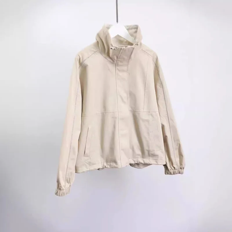 Damen Modische Freizeitjacke mit hohem Kragen Nord Taschen