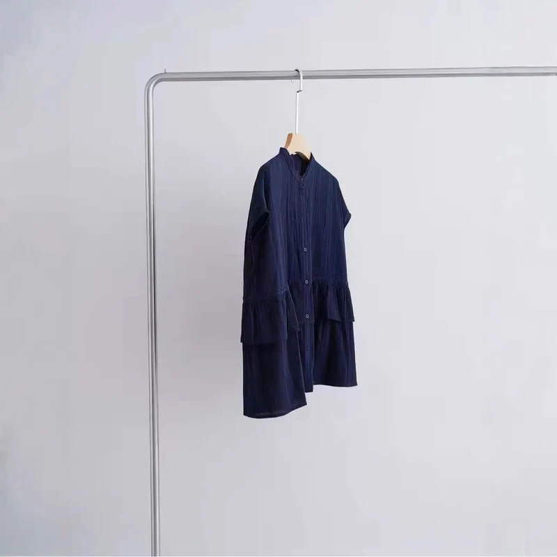 Damen Modische Bluse mit Rüschendetails Nord Taschen