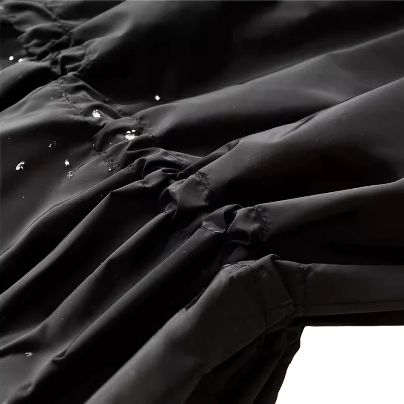Damen Modische Übergangsjacke mit verstellbarem Bund Nord Taschen
