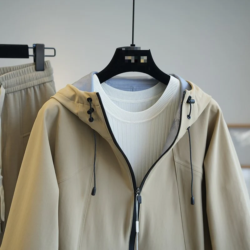 Damen Modische Übergangsjacke mit Stehkragen und praktischen Taschen Nord Taschen