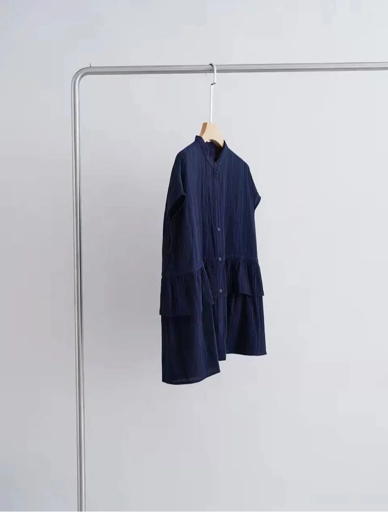 Damen Lässige, elegant geschneiderte Tunika Nord Taschen
