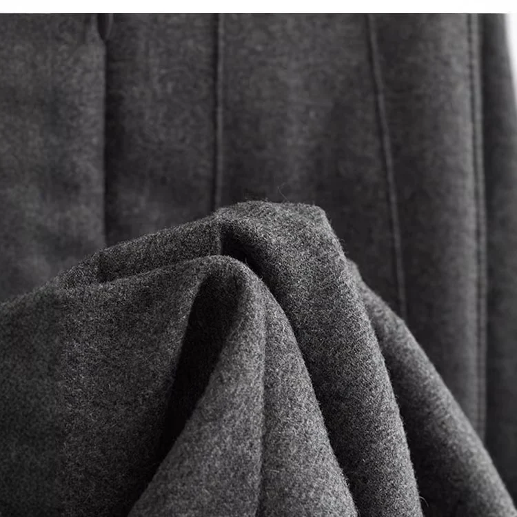 Damen Langer Plisseerock mit hohem Bund Nord Taschen