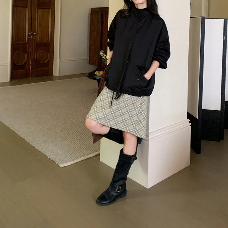 Damen Lässige und stylische Übergangsjacke Nord Taschen