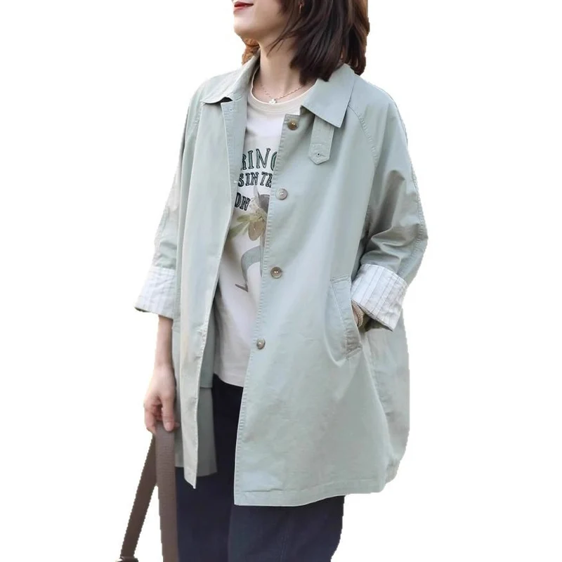 Damen Lässige und farbenfrohe Übergangsjacke Nord Taschen