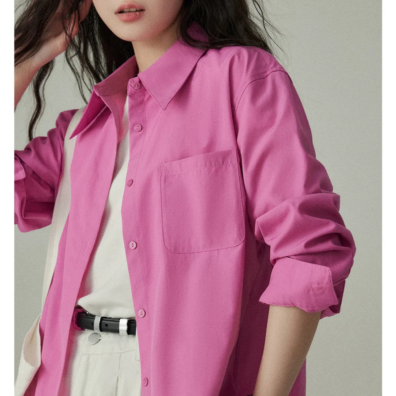 Damen Lässige und elegante Bluse Nord Taschen