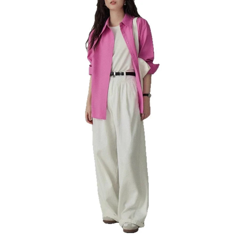 Damen Lässige und elegante Bluse Nord Taschen