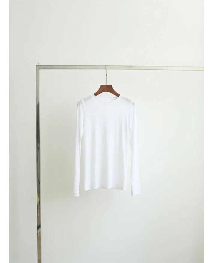 Damen Langarmshirt aus hochwertigem Baumwollmix Nord Taschen