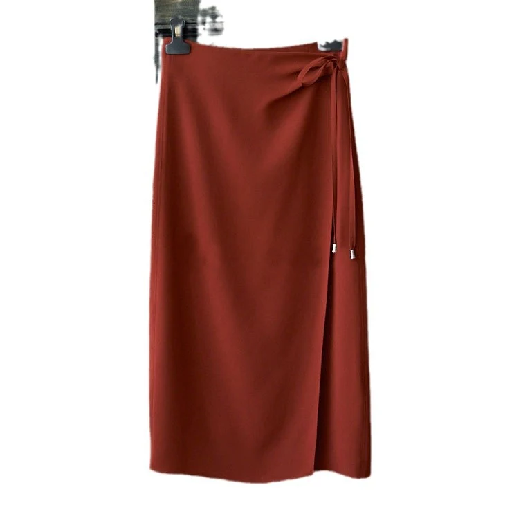 Damen Eleganter Wickelrock aus hochwertigem Stoff Nord Taschen