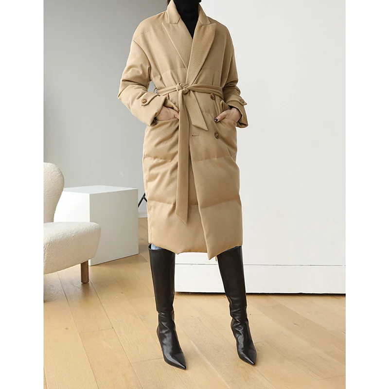 Damen Eleganter und vielseitiger Langblazer Nord Taschen