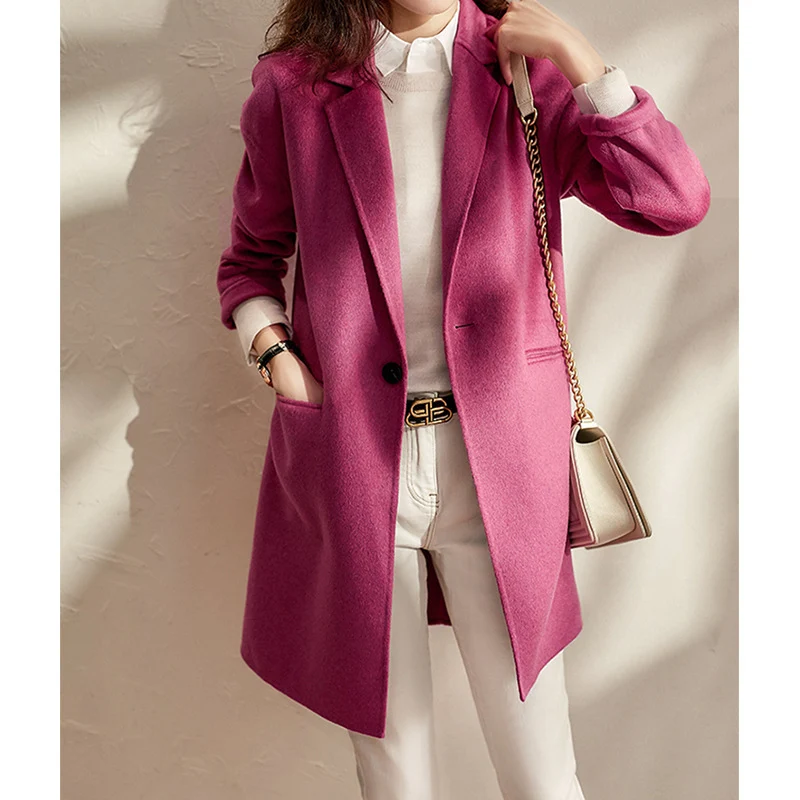 Damen eleganter und modischer Langblazer Nord Taschen