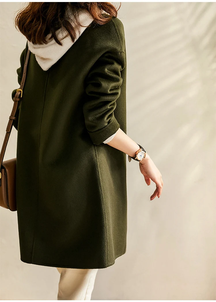 Damen eleganter und modischer Langblazer Nord Taschen