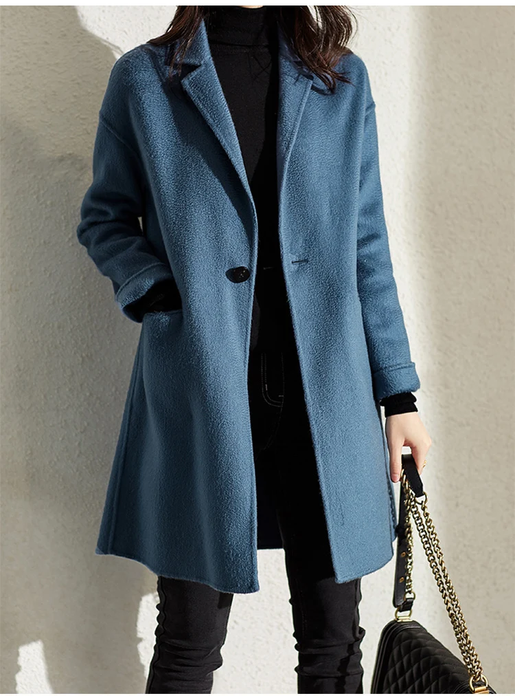 Damen eleganter und modischer Langblazer Nord Taschen