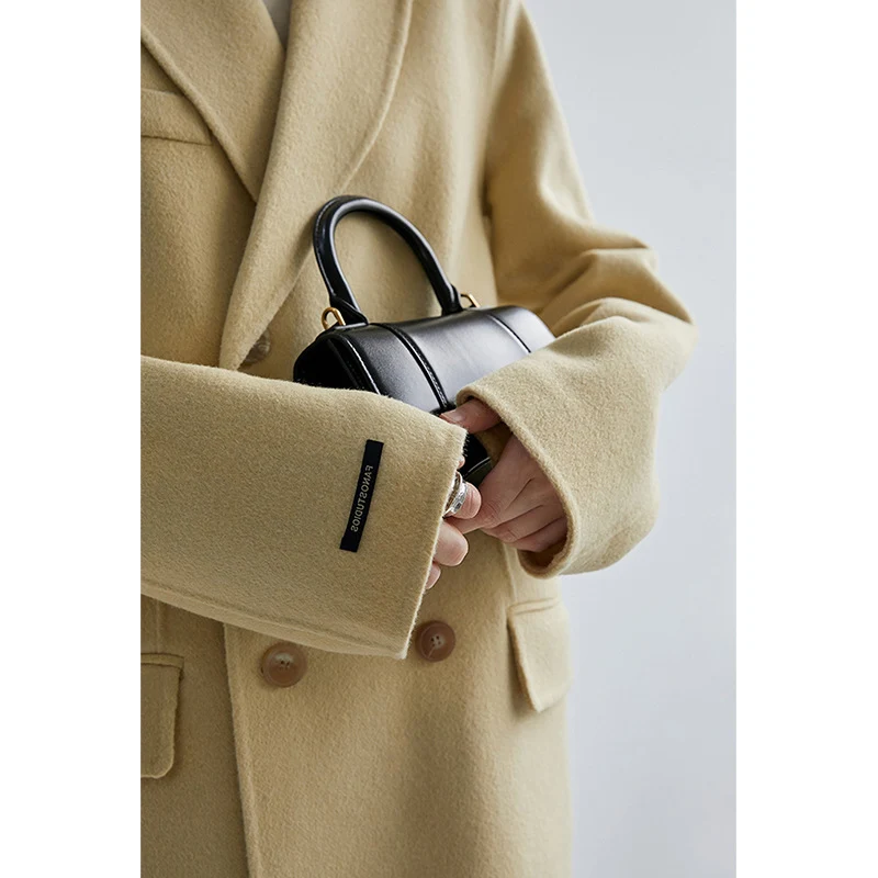Damen Eleganter Oversized Blazer mit doppeltbreiter Knopfleiste Nord Taschen