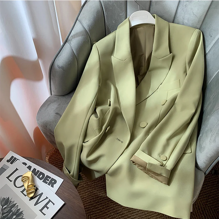 Damen Eleganter Oversized Blazer Nord Taschen