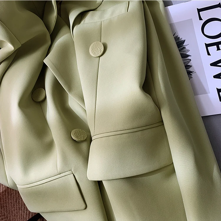 Damen Eleganter Oversized Blazer Nord Taschen