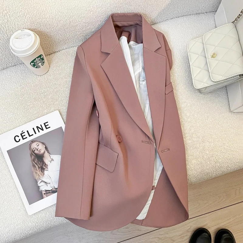 Damen Eleganter Oversized Blazer Nord Taschen 1789269051