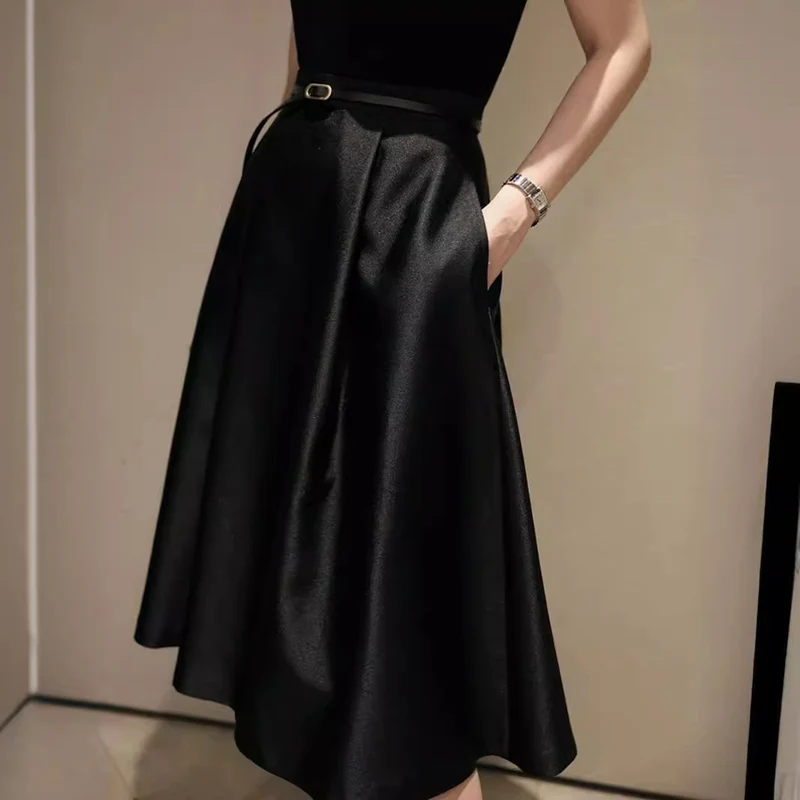 Damen Eleganter Miditüllrock mit schwingendem Saum Nord Taschen