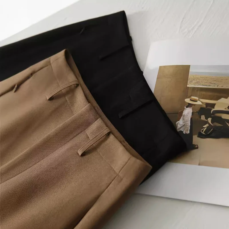 Damen Hochtaillierter, eleganter A-Linien Rock Nord Taschen