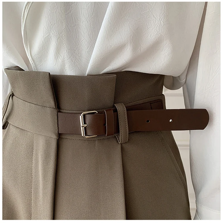 Damen Hochtaillierte Dress Pant Nord Taschen