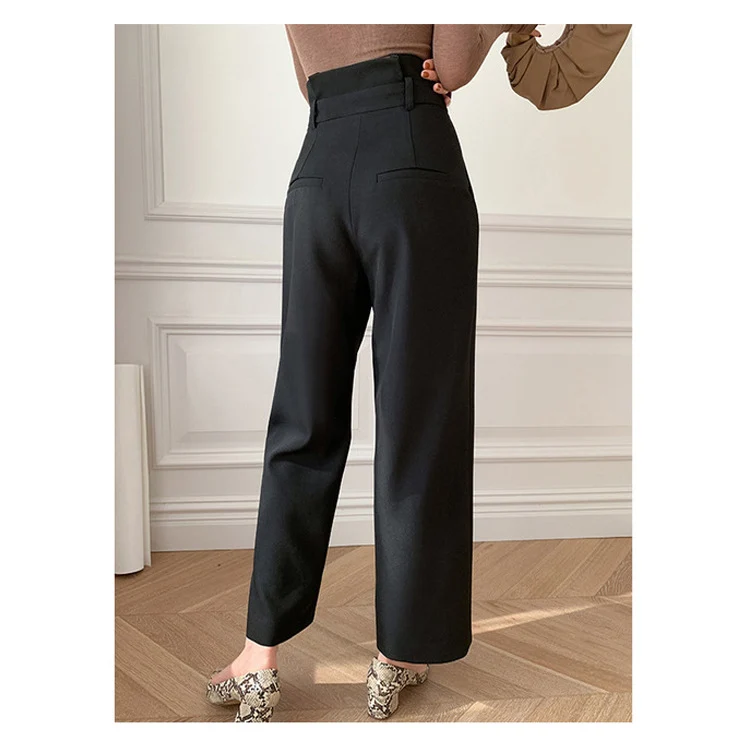 Damen Hochtaillierte Dress Pant Nord Taschen