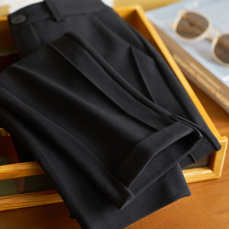 Damen Hoch taillierte Freizeit-Hose Nord Taschen